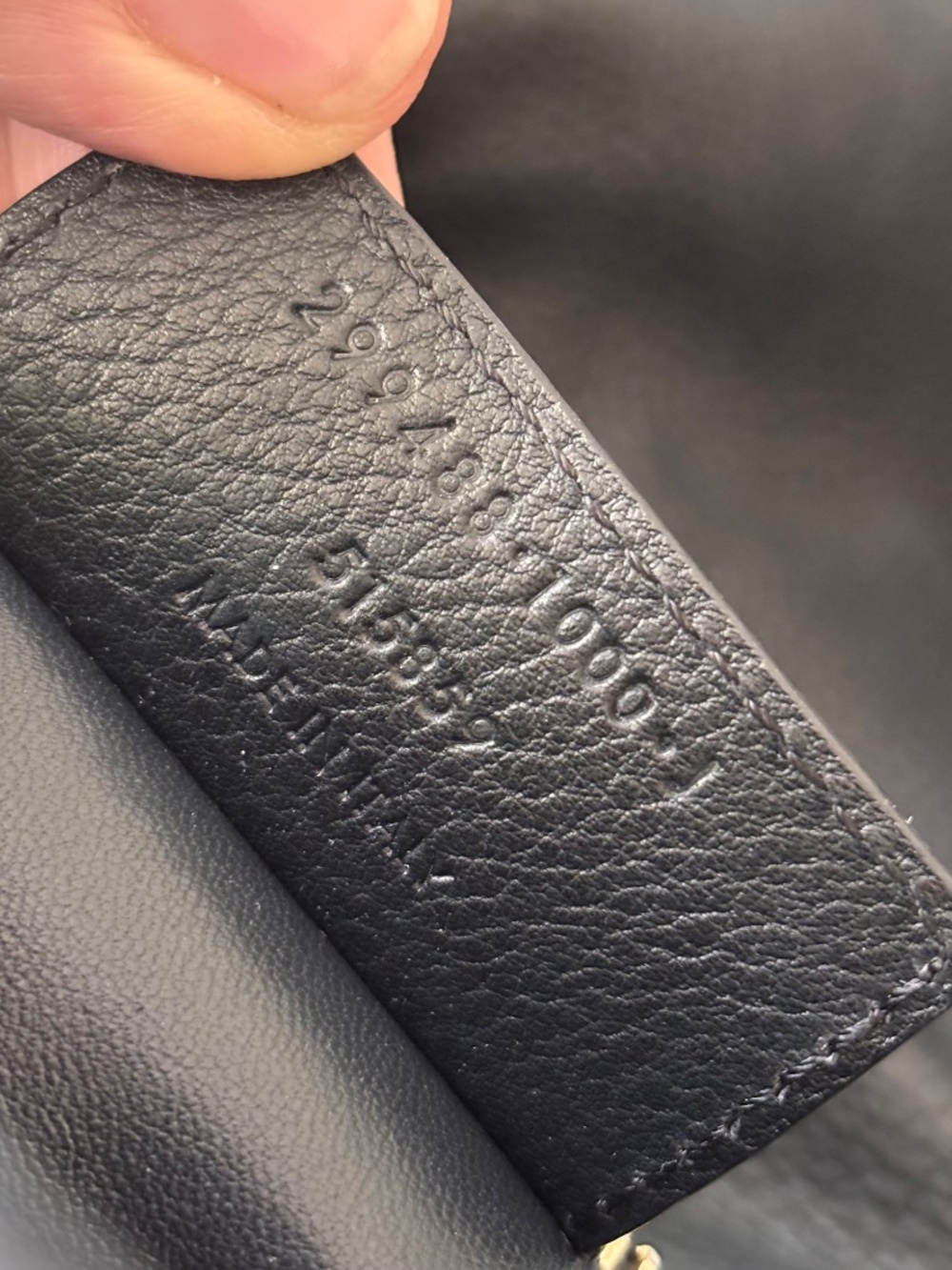 Balenciaga Black pebbled leather shoulder bag, good condition - Picture 12 of 15